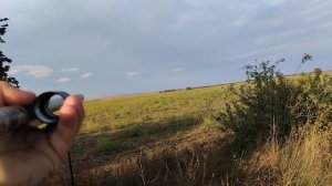Отстрел патронов на перепела через хрон