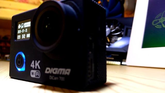 Action-камера Digma DiCam 700 - обзор бюджетной камеры с 4к