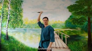 Прямая высокая восьмерка часть 1. Короткие обучалки. Фланкировка шашкой.