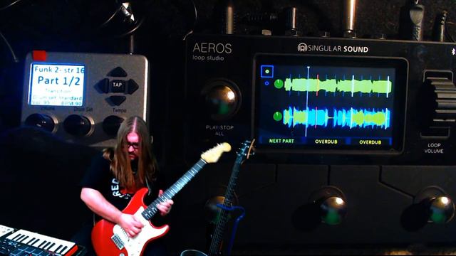 livelooping blues rock 12-24-19 with Strat, Stiletto Deluxe, BeatBuddy, Aeros, and Volca FM смотреть онлайн