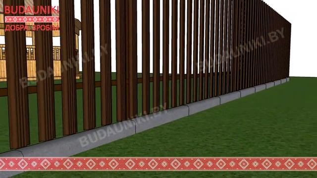 Схема установки забора из металлического штакетника смотреть онлайн