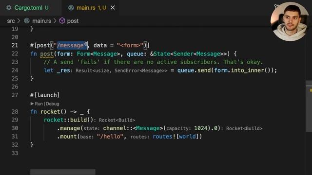 Realtime Chat App in Rust! смотреть онлайн