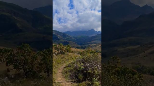 Hiking at Drakensberg Monks Cowl, South Africa#nature