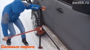 Внедорожный тюнинг: Mitsubishi Pajero Sport MT 35''