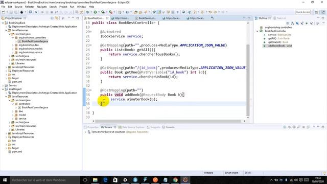 Back End : Vidéo 10 : Service Layer : @PostMapping @PutController @DeleteMapping смотреть онлайн