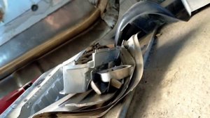 Ремонт левой двери газель