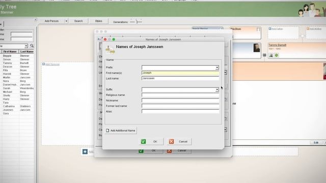 How to Add Individuals to Your Tree on Family Tree Builder