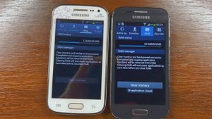Samsung Galaxy Ace 2 vs Galaxy Ace 3 SkyPhone App Incoming Call Ringtones & Vibration (Android 4)