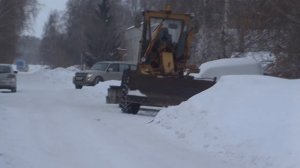 Грейдер (средний) в работе