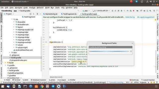 View binding in android смотреть онлайн