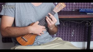 Sunshine Reggae - Laid Back - Ukulele Tutorial w/Reggae Style Strum