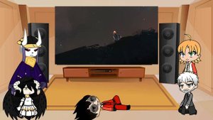 Overlord react to Doom Eternal: Icon of Sin ~ Gacha reacts