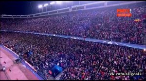 Атлетико 1-0 Барселона / гол Гризманн