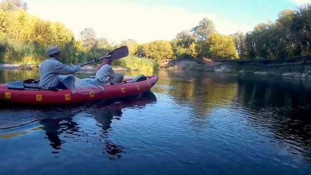Байдарка надувная. Двухместная, трехместная 4800. смотреть онлайн