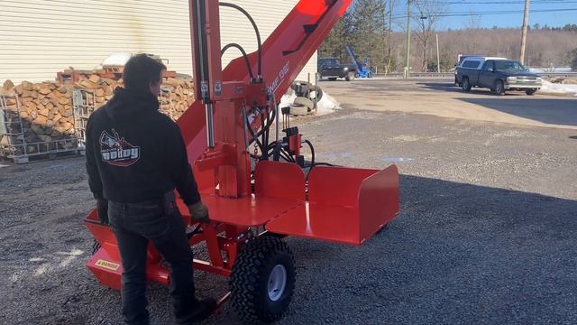 SMF 13/20 full equipe model wood log molloy wood spliter смотреть онлайн