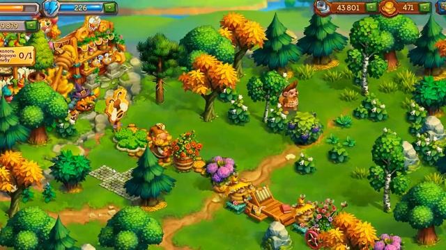 Кованные ворота  в игре Ёжики