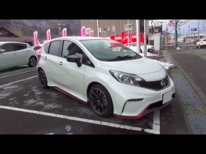 2014 NISSAN NOTE NISMO S Обзор Японского автомобиля с правым рулём. (Интерьер и экстерьер)