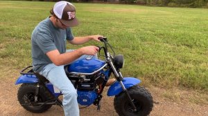 Trailmaster MB200 Electric Start Test Drive