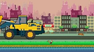 Construction Vehicles Part 2, Loader, Bulldozer and more! -  For The Kids| Picture Show [Pixel City