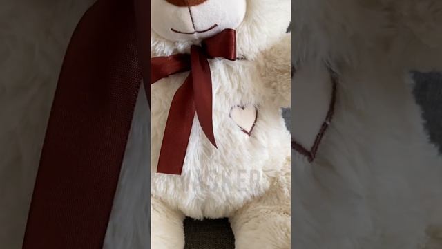 Плюшевый медведь - мягкий мишка - игрушка 65 см смотреть онлайн