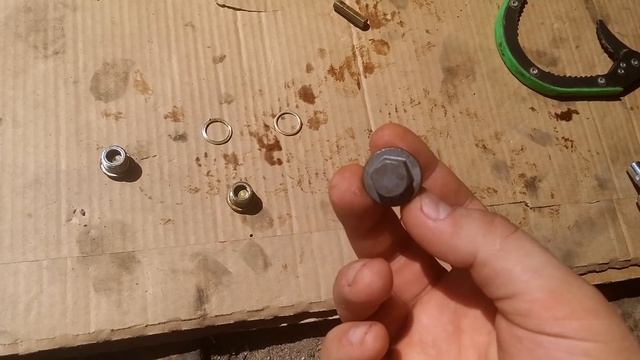 Замена масла ЛАДА гранта ,калина  .Аналог сливной пробки поддона двигателя