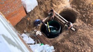 ЛУЧШИЙ СЕПТИК для частного дома! Монтаж септика Евролос Про 5