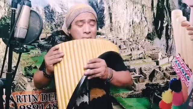 Pan Flute 27 Pipes Natural Bamboo Tuned G смотреть онлайн