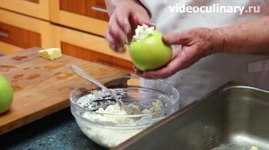 Как приготовить запеченные яблоки с творогом