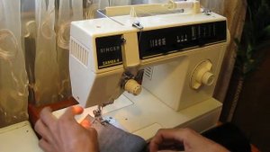 Sewing machine Швейная машина Singer Samba 4 - Brazil Test