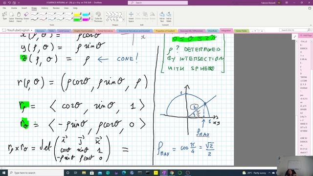 Surface Integral of a Scalar Function: Exercise смотреть онлайн