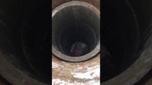 Установка донного фильтра для колодца