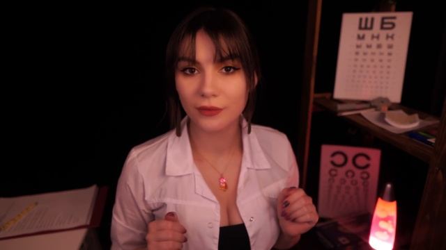 АСМР Офтальмолог ? Проверка Зрения, Осмотр глаз, Тест на Цветовосприятие ? Тихий голос, Ролевая Игр