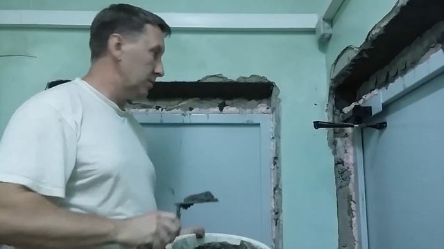 Как нарастить перемычку дверного проёма если дверь уже установлена смотреть онлайн