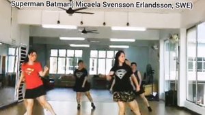 Superman Batman -Line Dance( Micaela Svensson Erlandsson, SWE), March 2019
