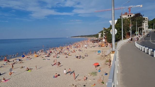 Как выглядят пляжи Калининграда. Пионерский курорт.