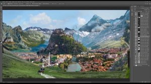 Photoshop speed art / Mattepainting Photoshop