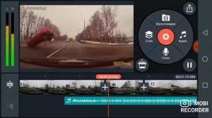 Как сделать мем To Be Continued в Kinemaster