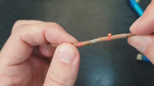 Термоусадка с припоем внутри. смотреть онлайн