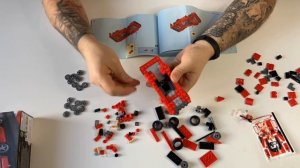 Лего Феррари Ф40 таймлапс