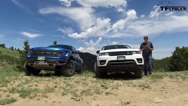 Ford F-150 SVT Raptor vs Range Rover Sport vs Cliffhanger 2.0 Extreme ...