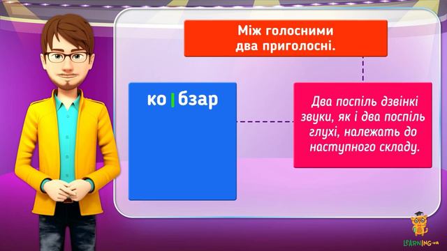 Повторюємо основні правила складоподілу. Урок 10. Українська мова. 5 клас смотреть онлайн