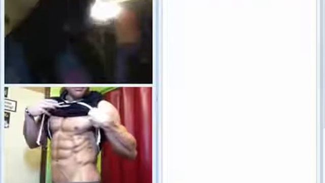 Русское быдло реагирует на бодибилдера в чат-рулетке! смотреть онлайн