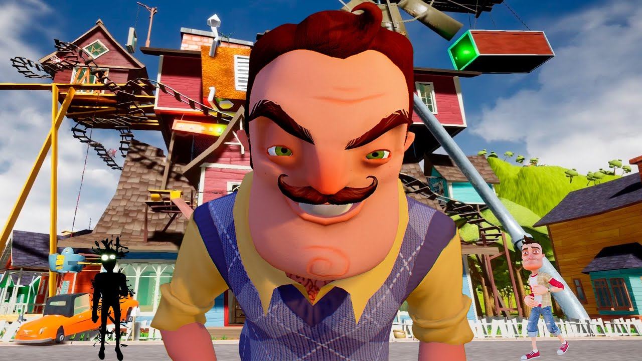 ШОУ ПРИВЕТ СОСЕД!ВАСИЛИЧ СОШЁЛ С УМА И ТАСКАЕТ ХЛАМ ДОМОЙ!ИГРА HELLO NEIGHBOR 2 MOD KIT ПРОХОЖДЕНИЕ!