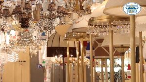 Разнообразный выбор люстр и светильников в ТК "ТРИ КИТА"