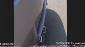 Best BMW M3 E92 exhaust sound compilation in the world