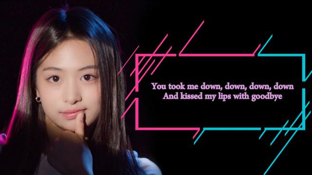 BABYMONSTER AHYEON - DANGEROUSLY ACAPELLA VOCAL ONLY WITH LYRICS