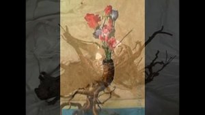 Простые поделки из корней деревьев и коряг