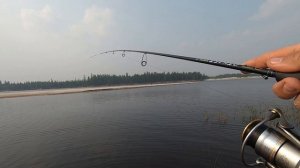 Рыбачим щук на Пяку Пуре.