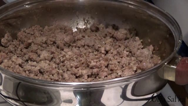 Блины с начинкой из  фарша. #Видеорецепт.