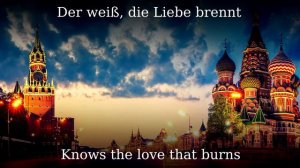 Moskau ✠ German Schlager english translation
